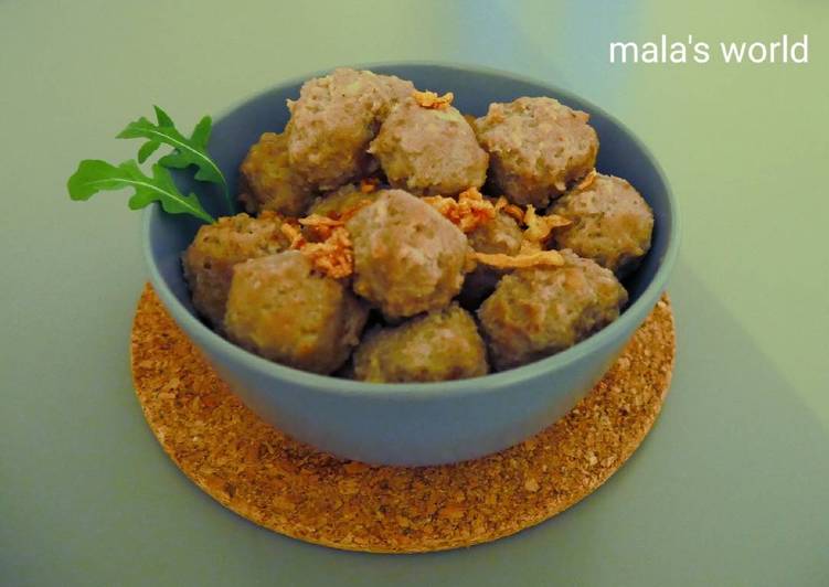 resep makanan Pentol Baso Sapi abang-abang