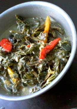 :: Gulai Daun Singkong ala Saya (mirip buntil) ::