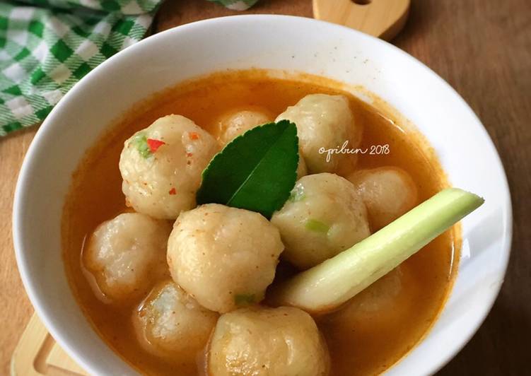 Cilok Tomyam recipe main photo