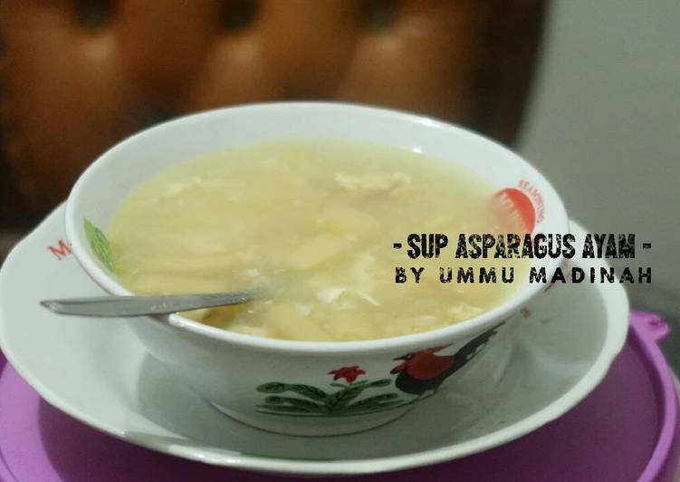 resep masakan Sup Asparagus Ayam