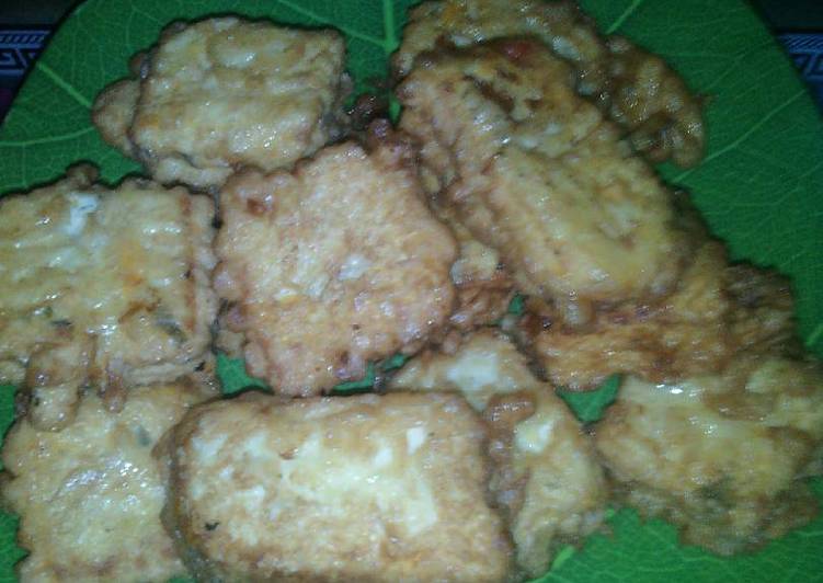 resep Tahu telur wortel kusreng (kukus goreng) maknyuss