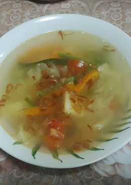 Sop Sayur Ceria Ala Ibun