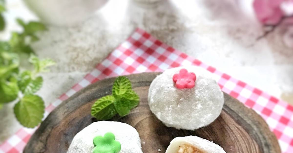 33 resep cara  membuat  kue  mochi kenyal sederhana yang  