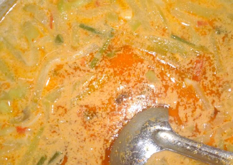 Sayur lodeh labu siam