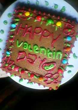 Brownis Spesial Valentin Day WK