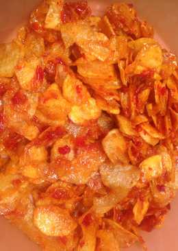 Kentang balado renyah