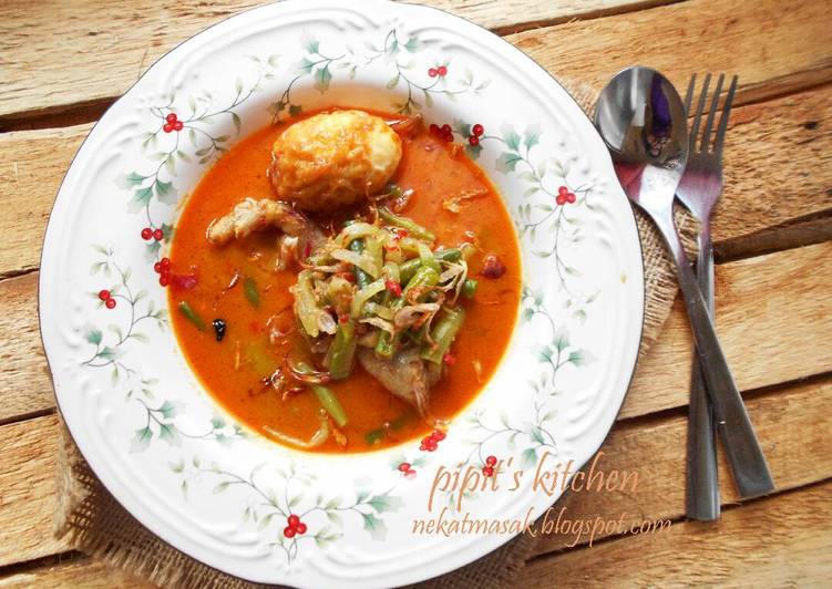 resep makanan Lontong ceker