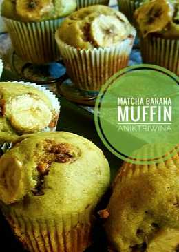 Matcha Banana Muffin