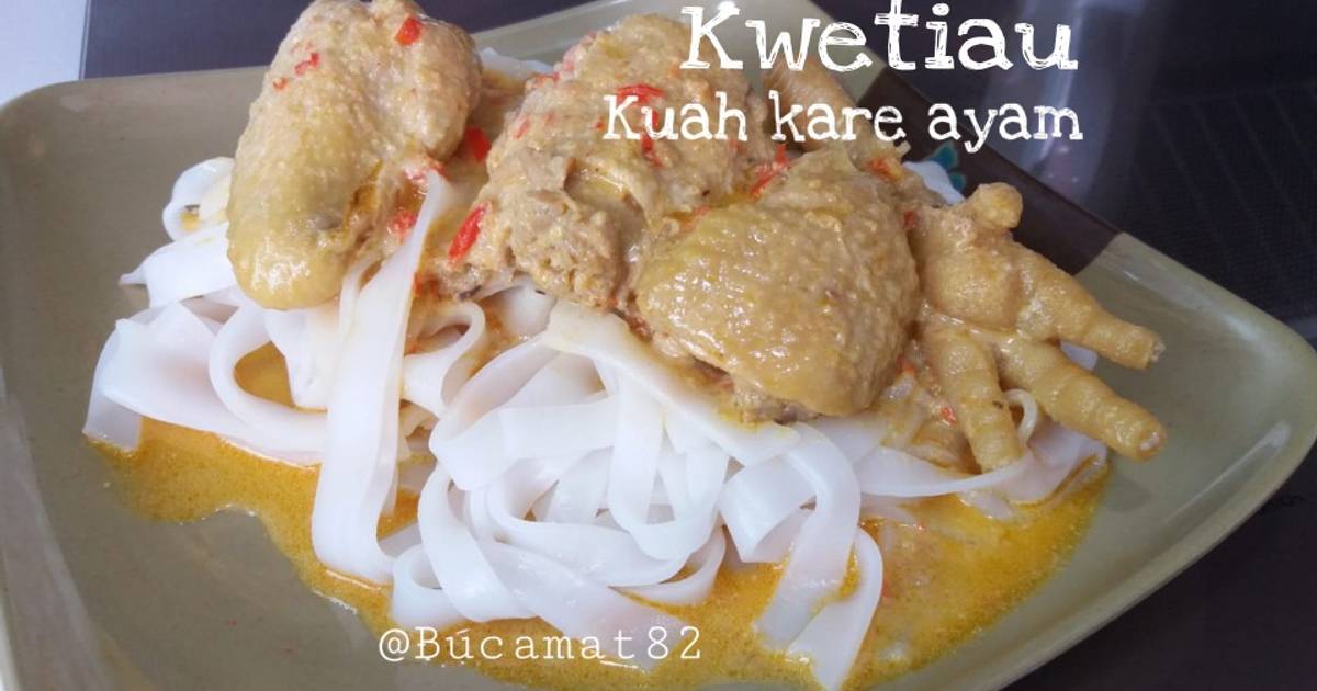 17 resep  kwe tiau masak santan enak dan sederhana Cookpad