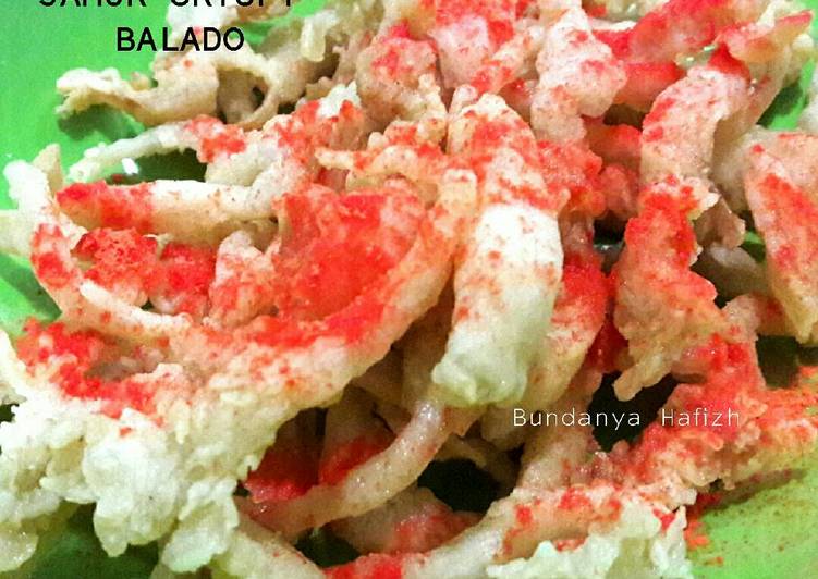 resep JAMUR CRISPY awet kriuknya