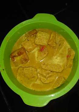 Sayur tempe tahu bumbu kuning