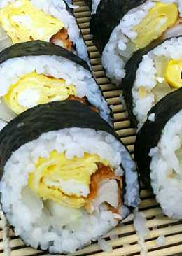 Chicken Katsu Sushi Roll