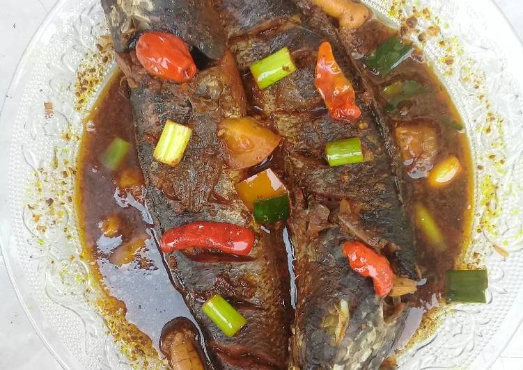 resep Ikan gabus sayur pucung