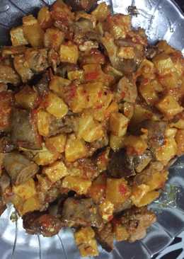 Sambel kentang balado Ati ampela