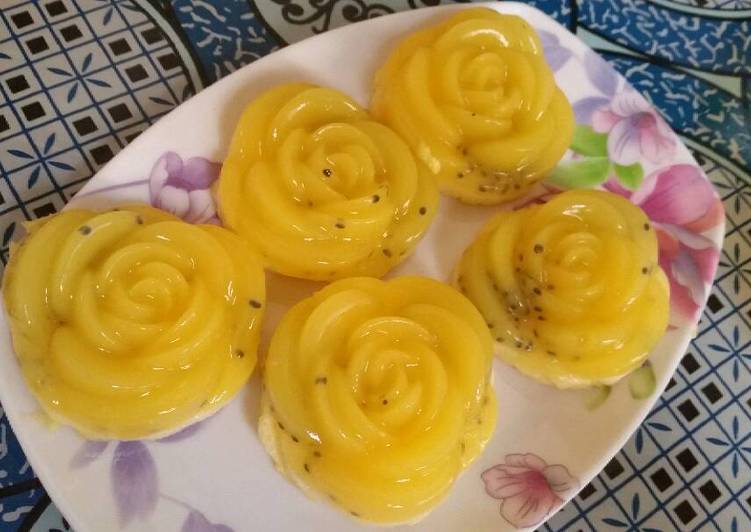 Resep Puding busa nutrisari Dari Meyling