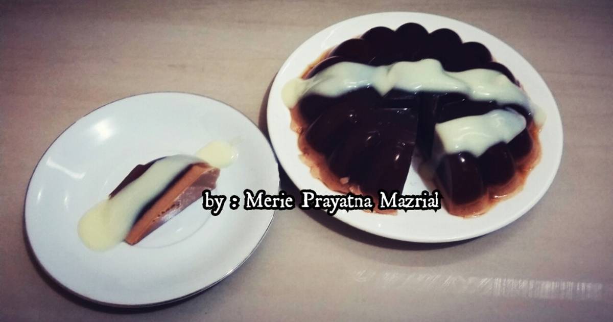  Resep  Puding  santan Lapis  Coklat  oleh Merie Prayatna 