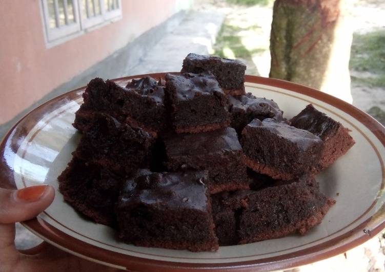 resep Brownis Nutrijel Rp.12.000; no ribet?????????