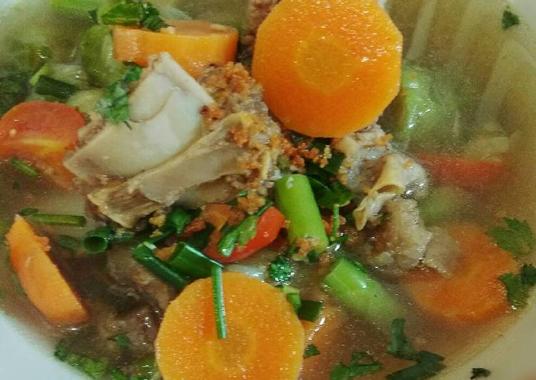 Resep Sop Tulang Sapi With Sayuran