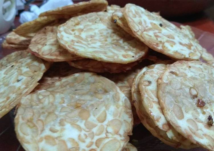 gambar untuk resep Keripik tempe kriyuk