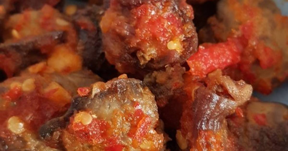 105 resep  balado  hati  ampela ayam  enak dan sederhana Cookpad