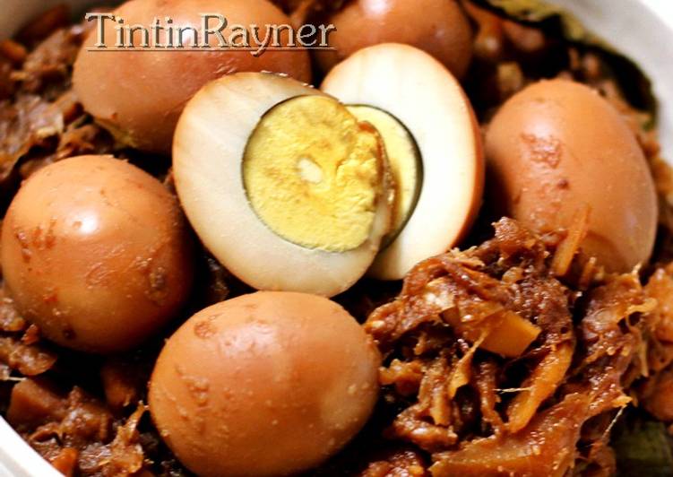 resep masakan Gudeg Nangka Simpel no Daun Jati enakkk