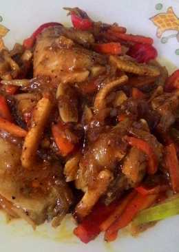 Ayam masak saus lada hitam