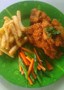 Chicken chop mendadak