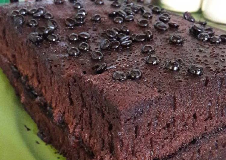 resep makanan Brownies Milo Bakar Happycall