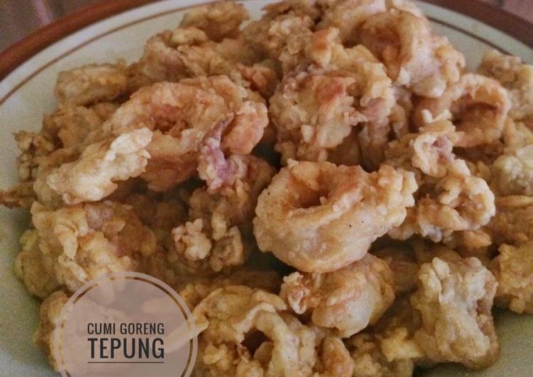 resep Cumi Goreng Tepung versi 2 lebih kriuk