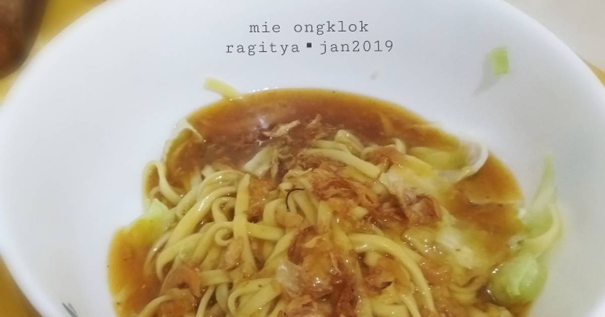 39 resep mie ongklok wonosobo enak dan sederhana - Cookpad