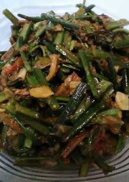 Tumis sayur pakis/paku