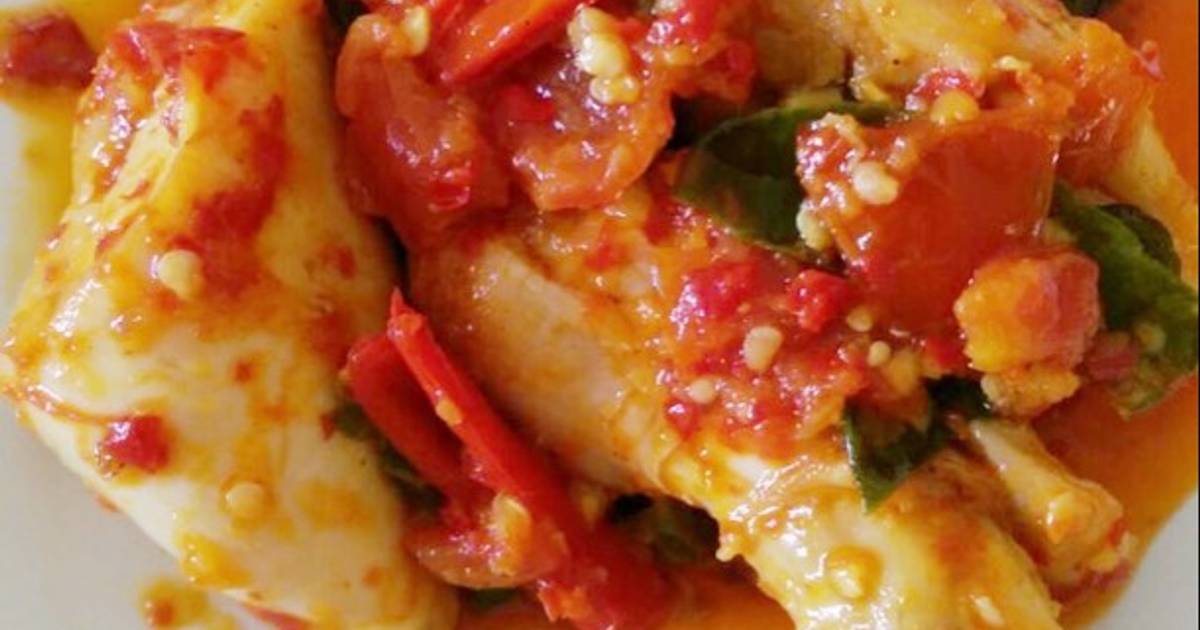 Resep Ayam balado pelangi ala annisa ismaranti