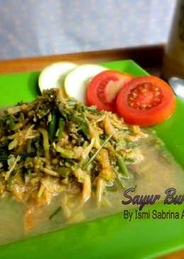 Sayur Bunga Pepaya (tidak pahit)