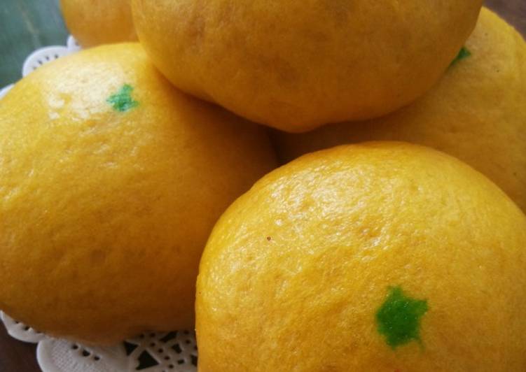 resep lengkap untuk Bakpao Labu Kuning