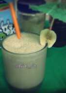 Green tea banana smoothie 3M