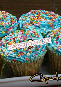 Cupcake coklat pelangi