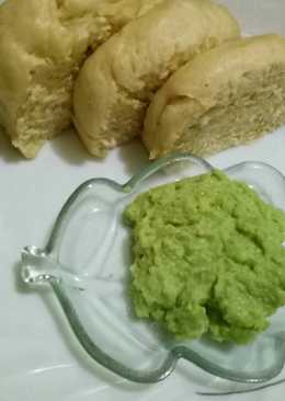 Roti kukus cocol srikaya pandan #beranibaking