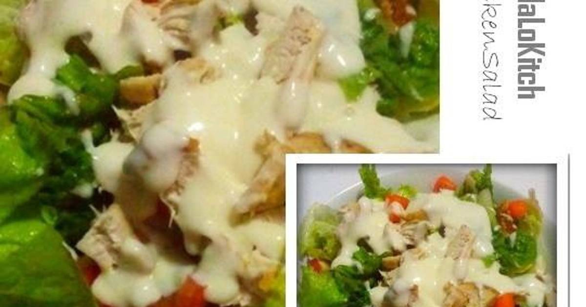 Resep Roast Chiken Salad ala Win's