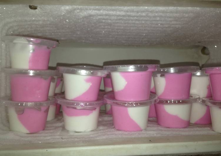 gambar untuk cara membuat Es cream susu lembut homemade