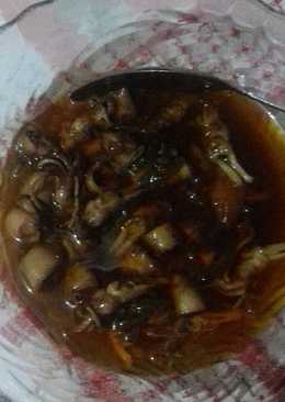 Cumi saus tiram sederhana