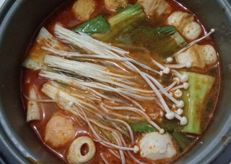 resep makanan Tom Yum Rice Cooker Ala Anak Kost