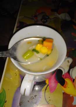 Cream soup ala miskin (puasa 1/2 hari anak)#SelasaBisa