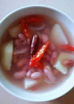 Sayur bening kacang merah bumbu kayu manis