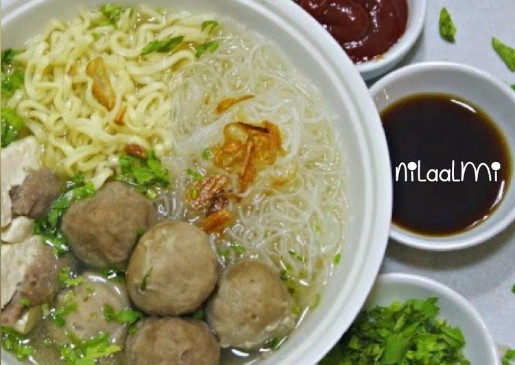 gambar untuk resep Bakso sapi rumahan enak dan kenyal