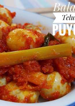 Balado Telur Puyuh
