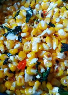 Jagung goreng kemangi pedasð½ð½