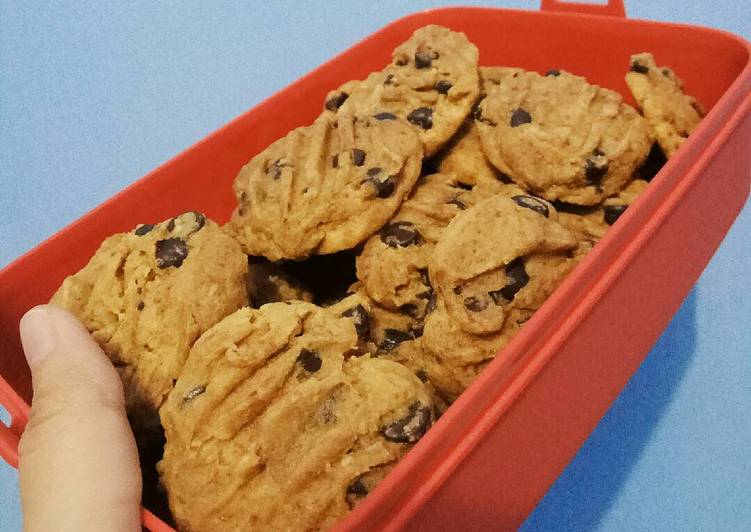 resep masakan Chewy Chocochips Cookies ??