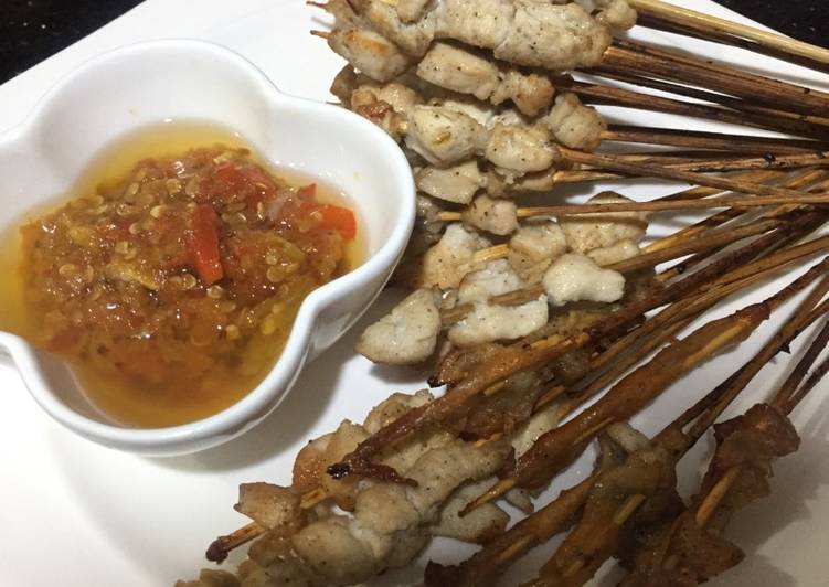 resep Sate taichan sambel korek