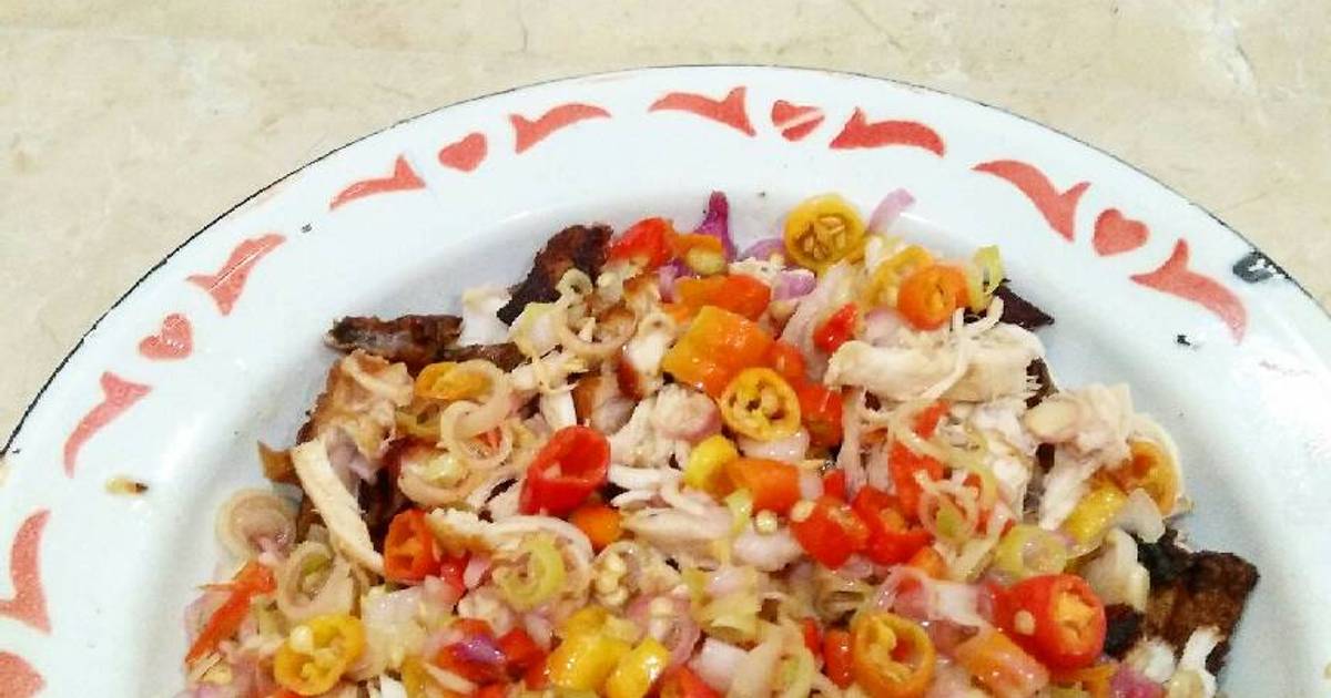 Ayam suwir sambal matah - 27 resep - Cookpad