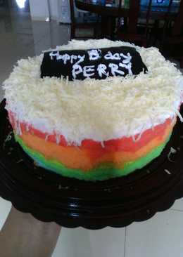 Rainbow Cake Ultah